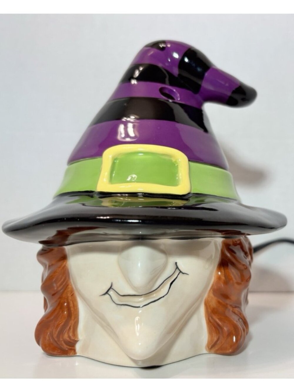 Yankee Candle Halloween Witch Wax Tart Warmer "ELECTRIC WITCH" New Tested